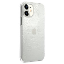 Guess GUHCP12S3D4GTR 4G 3D Pattern Collection Hardcase for iPhone 12 mini 5,4" / transparent