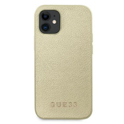 Guess GUHCP12SIGLGO Hardcase for iPhone 12 mini 5,4" / gold