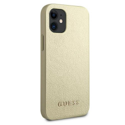 Guess GUHCP12SIGLGO Hardcase for iPhone 12 mini 5,4" / gold