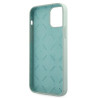 Guess GUHCP12SLSVSBF Silicone Vintage Hardcase for iPhone 12 mini 5,4" / blue fuschia