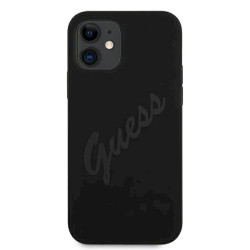 Guess GUHCP12SLSVSBK Script Vintage Hardcase for iPhone 12 mini 5,4" / black