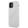 Guess GUHCP12SLSVSCR Script Vintage Hardcase for iPhone 12 mini 5,4" / cream