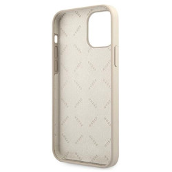 Guess GUHCP12SLSVSGP Silicone Vintage for iPhone 12 mini 5,4" / grey pink