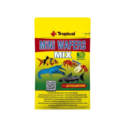 Tropical Mini Wafers Mix pašaras dugninėms žuvims 90 g