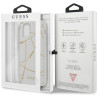 Guess GUHCP12SPCUCHWH Gold Chain Collection Hardcase for iPhone 12 mini 5,4" / white