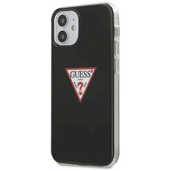 Guess GUHCP12SPCUCTLBK Triangle Collection Hardcase for iPhone 12 mini 5,4" / black