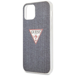 Guess GUHCP12SPCUJULDB Jeans Collection Hardcase for iPhone 12 mini 5,4" / dark blue