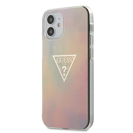 Guess GUHCP12SPCUMCGG01 Tie & Die Collection Hardcase for iPhone 12 mini 5,4" / pink