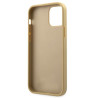 Guess GUHCP12SPUVQTMLBE V-Quilted Collection Hardcase for iPhone 12 mini 5,4" / gold