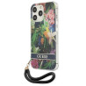Guess GUHCP13LHFLSB Hardcase Flower Strap for iPhone 13 Pro / 13 6,1" / blue