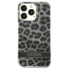 Guess GUHCP13LHSLEOK Hardcase Leopard for iPhone 13 Pro / 13 6,1" / grey