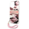 Guess GUHCP13LKCABPI Camo Strap Collection Hardcase for iPhone 13 Pro / 13 6,1" / pink