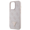 Guess GUHCP13LP4TDSCPP Crossbody 4G Metal Logo Hardcase for iPhone 13 Pro / 13 6.1" / pink