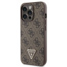 Guess GUHCP13LP4TDSCPW Hardcase Crossbody 4G Metal Logo for iPhone 13 Pro / 13 6.1" / brown