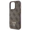 Guess GUHCP13LP4TDSCPW Hardcase Crossbody 4G Metal Logo for iPhone 13 Pro / 13 6.1" / brown