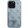 Guess GUHCP13LP4TPB Hardcase 4G Triangle Logo Cardslot for iPhone 13 Pro / 13 6,1" / blue