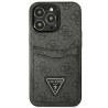 Guess GUHCP13LP4TPK Hardcase 4G Triangle Logo Cardslot for iPhone 13 Pro / 13 6,1" / black