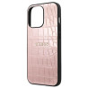 Guess GUHCP13LPCRBPI Croco Strap Collection for iPhone 13 Pro / 13 6,1" / pink