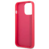 Guess GUHCP13LPS4MF Hardcase Saffiano 4G Small Metal Logo for iPhone 13 Pro / 13 6,1" / pink