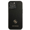 Guess GUHCP13LPS4MK Hardcase Saffiano 4G Small Metal Logo for iPhone 13 Pro / 13 6,1" / black
