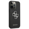Guess GUHCP13LSA4GSBK Saffiano 4G Metal Logo Hardcase for iPhone 13 Pro/13 6,1" / black