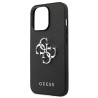 Guess GUHCP13LSA4GSBK Saffiano 4G Metal Logo Hardcase for iPhone 13 Pro/13 6,1" / black