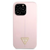 Guess GUHCP13LSLTGU Silicone Triangle Hardcase for iPhone 13 Pro / 13 6,1" / purple