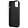 Guess GUHCP13MPSATLG Saffiano Triangle Logo Hardcase for iPhone 13/14/15 6,1" / silver