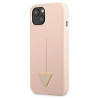 Guess GUHCP13MSLTGP Silicone Triangle Hardcase for iPhone 13/14/15 6,1" / pink