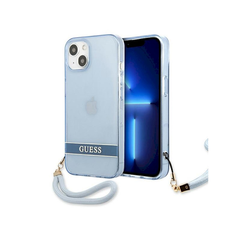 Guess GUHCP13SHTSGSB iPhone 13 mini 5,4" hardcase / blue