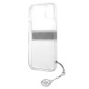 Guess GUHCP13SKB4GGR Hardcase 4G for iPhone 13 mini 5,4" / transparent grey