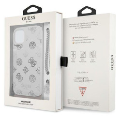 Guess GUHCP13SKSPESI Peony Chain Collection Hardcase for iPhone 13 mini 5,4" / silver