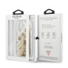 Guess GUHCP13SLGPEGO Peony Liquid Glitter Hardcase for iPhone 13 mini 5,4" / gold