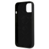 Guess GUHCP13SLS4GGBK Silicone 4G Logo Hard Case for iPhone 13 mini 5,4" / black