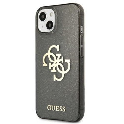 Guess GUHCP13SPCUGL4GBK Glitter 4G Big Logo Hardcase for iPhone 13 mini 5,4" / black