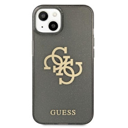 Guess GUHCP13SPCUGL4GBK Glitter 4G Big Logo Hardcase for iPhone 13 mini 5,4" / black