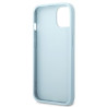 Guess GUHCP13SPS4MB Saffiano 4G Small Metal Logo Hardcase for iPhone 13 mini 5,4" / blue