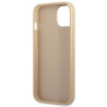 Guess GUHCP13SPSATLE Hardcase Saffiano Triangle Logo for iPhone 13 mini 5,4" / beige