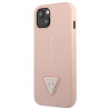 Guess GUHCP13SPSATLP Saffiano Triangle Logo Hardcase for iPhone 13 mini 5,4" / pink