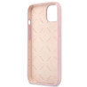 Guess GUHCP13SSLTGU Silicone Triangle Hardcase for iPhone 13 mini 5,4" / purple