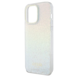 Guess GUHCP13XHDECMI Hardcase IML Faceted Mirror Disco Iridescen for iPhone 13 Pro Max 6.7"