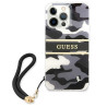 Guess GUHCP13XKCABBK Camo Strap Collection Hardcase for iPhone 13 Pro Max 6,7" / black