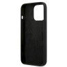 Guess GUHCP13XLS4GGBK Silicone 4G Logo Hard Case for iPhone 13 Pro Max 6.7" / black