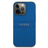 Guess GUHCP13XPSASBBL Saffiano Strap for iPhone 13 Pro Max 6,7" / blue