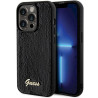 Guess GUHCP13XPSFDGSK Sequin Script Metal Hardcase for iPhone 13 Pro Max 6.7" / black