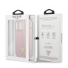 Guess GUHCP13XSLTGU Silicone Triangle Hardcase for iPhone 13 Pro Max 6,7" / purple
