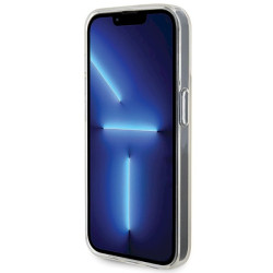 Guess GUHCP14LHDECMI Hardcase IML Faceted Mirror Disco Iridescent for iPhone 14 Pro 6.1"