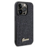 Guess GUHCP14LPMSDGSK Hardcase Disco Metal Script for iPhone 14 Pro 6.1" / black
