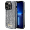 Guess GUHCP14LPSFDGSS Hardcase Sequin Script Metal for iPhone 14 Pro 6.1" / silver