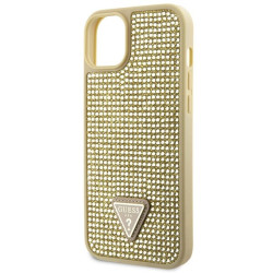 Guess GUHCP14MHDGTPD Hardcase Rhinestone Triangle for iPhone 14 Plus/15 Plus 6.7" / gold
